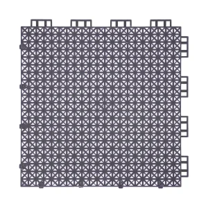 HY001 interlocking floor tile in Gray