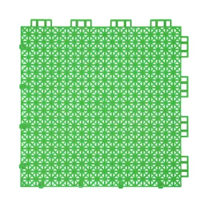 HY001 interlocking floor tile in Green
