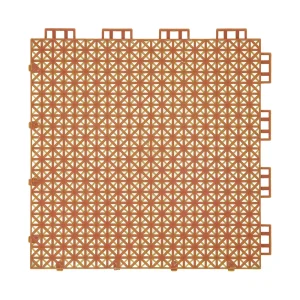 HY001 interlocking floor tile in Orange