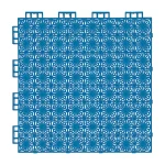 HY002 interlocking floor tile in Blue