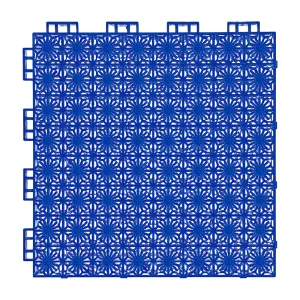 HY002 interlocking floor tile in Royal Blue