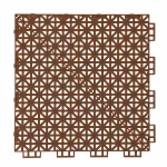 HY003 interlocking floor tile in Brown