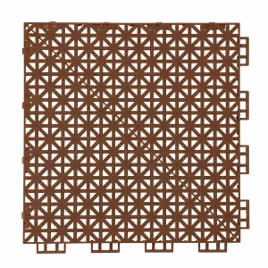 HY003 interlocking floor tile in Brown