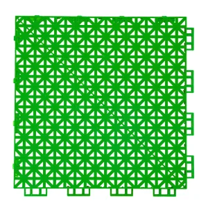 HY003 interlocking floor tile in Light Green