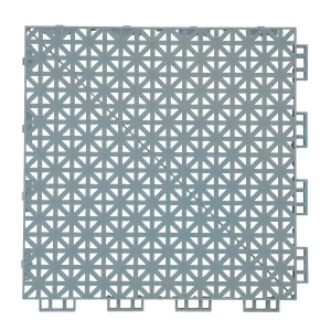 HY003 interlocking floor tile in Silver Gray