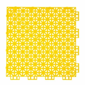 HY003 interlocking floor tile in Yellow