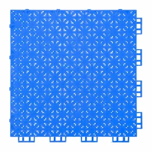 HY004 interlocking floor tile in Blue