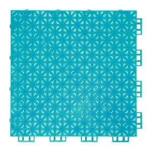 HY004 interlocking floor tile in Light Blue
