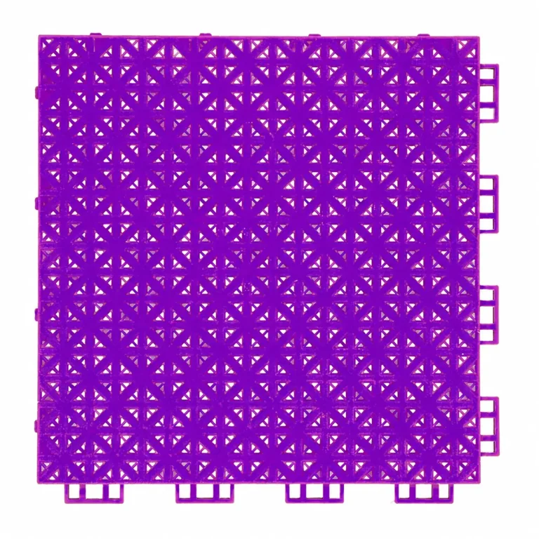 HY004 interlocking floor tile in Purple