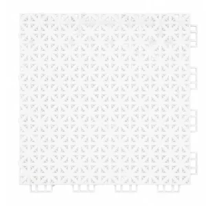 HY004 interlocking floor tile in White