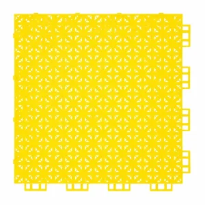 HY004 interlocking floor tile in Yellow
