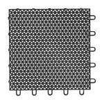 HY005 interlocking floor tile in Black
