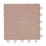 HY005 interlocking floor tile in Brown