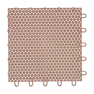 HY005 interlocking floor tile in Brown