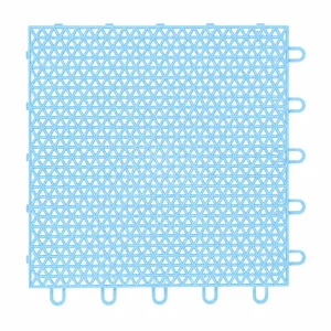 HY005 interlocking floor tile in Light Blue