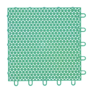 HY005 interlocking floor tile in Light Green