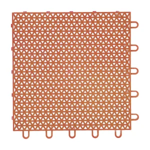 HY005 interlocking floor tile in Orange