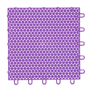HY005 interlocking floor tile in Purple