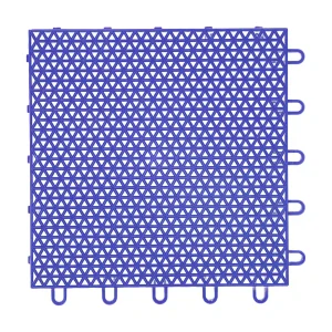 HY005 interlocking floor tile in Royal Blue