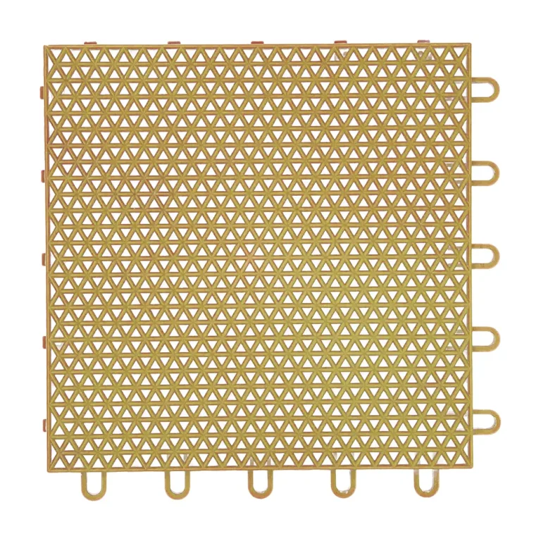 HY005 interlocking floor tile in Yellow