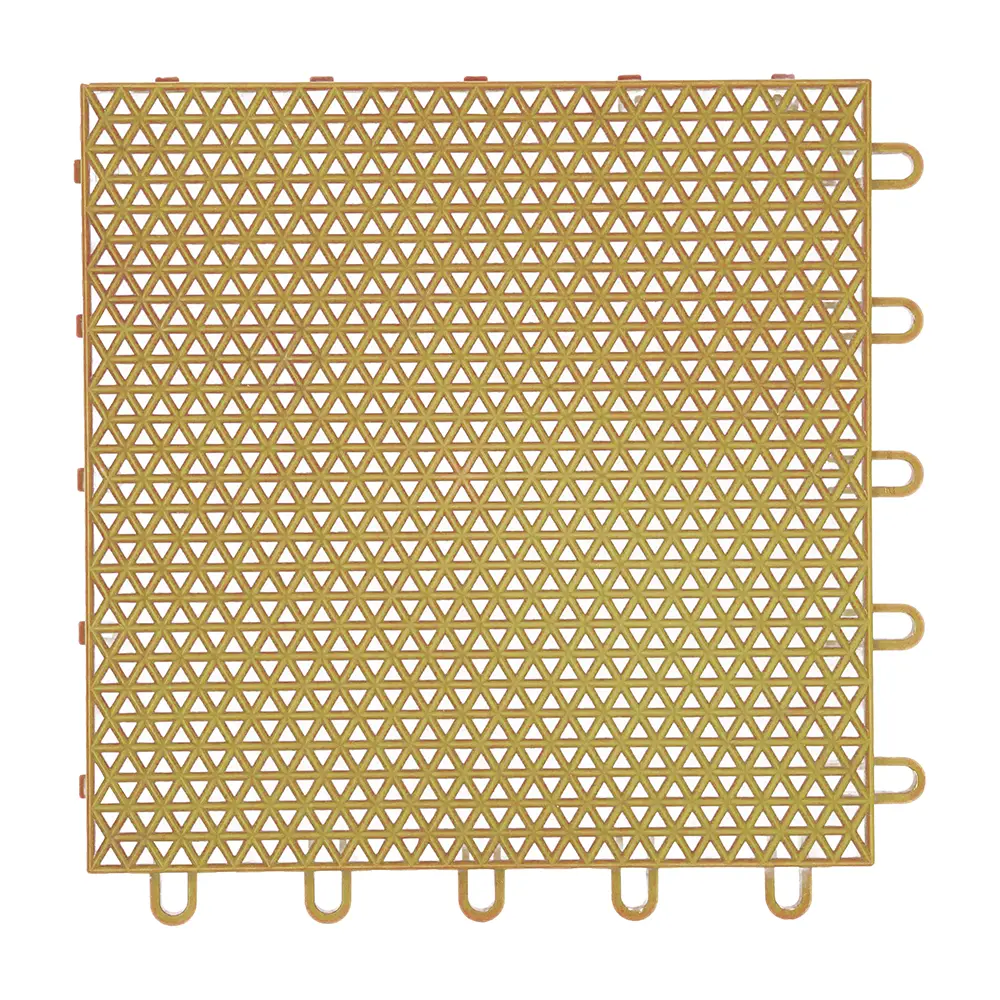 HY005 interlocking floor tile in Yellow