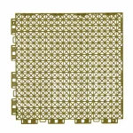 HY006 interlocking floor tile in Brown