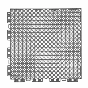 HY006 interlocking floor tile in Gray
