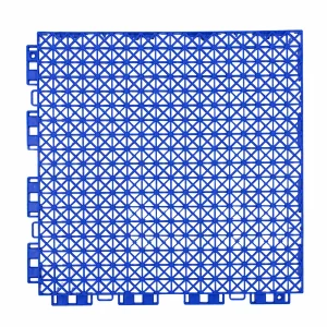 HY006 interlocking floor tile in Royal Blue