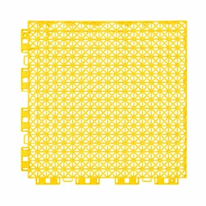 HY006 interlocking floor tile in Yellow