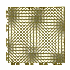 HY006-S interlocking floor tile in Brown