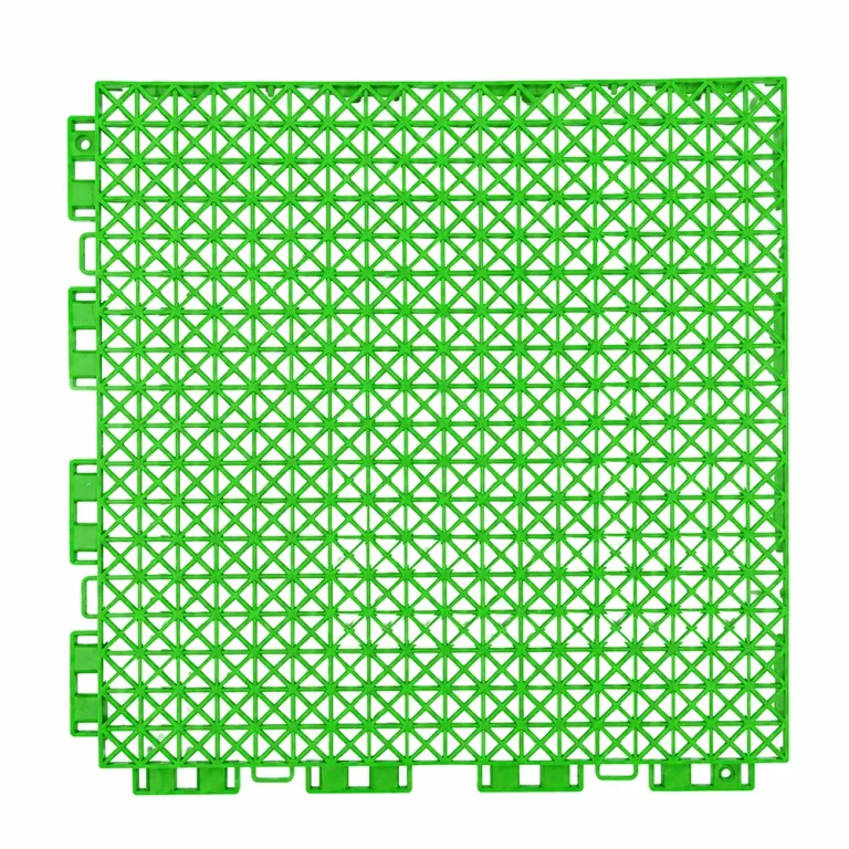 HY006-S interlocking floor tile in Light Green