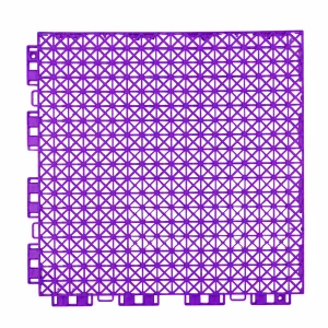 HY006-S interlocking floor tile in Purple