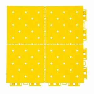 HY007 interlocking floor tile in Yellow