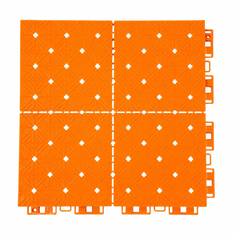 HY007-C interlocking floor tile in Orange
