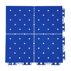HY007-C interlocking floor tile in Royal Blue