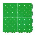 HY007-S interlocking floor tile in Grass Green