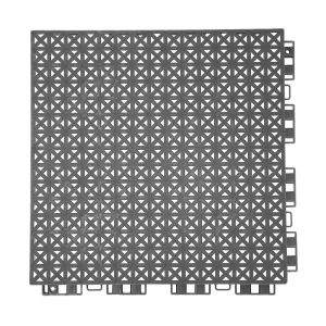 HY008 interlocking floor tile in Gray