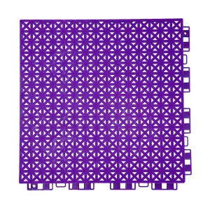 HY008 interlocking floor tile in Purple
