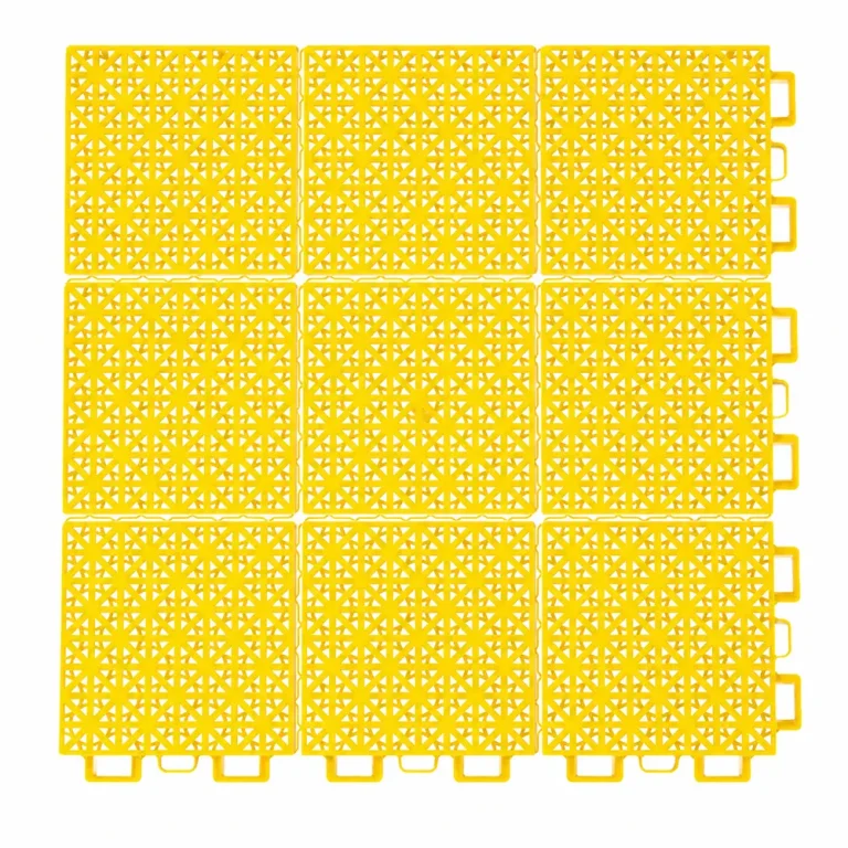 HY009 interlocking floor tile in Yellow
