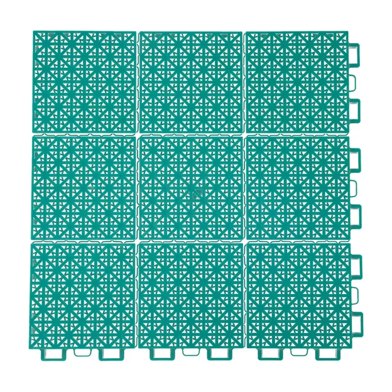HY009-S interlocking floor tile in Light Blue