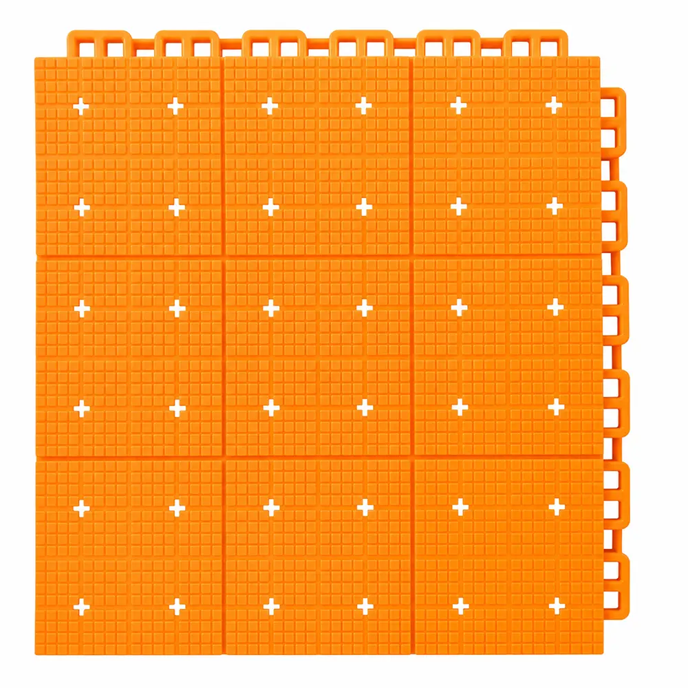 HY010-S interlocking floor tile in Orange