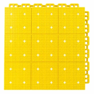 HY010-S interlocking floor tile in Yellow