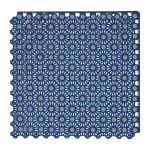HY011 interlocking floor tile in Blue