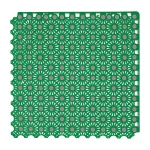 HY011 interlocking floor tile in Grass Green