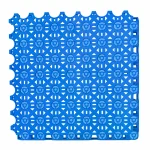 HY012 interlocking floor tile in Blue