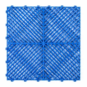 HY013 interlocking floor tile in Blue