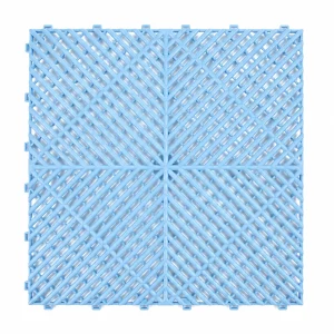HY013 interlocking floor tile in Light Blue