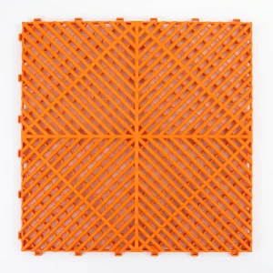 HY013 interlocking floor tile in Orange