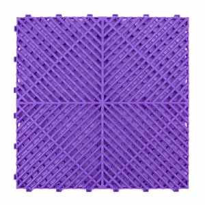 HY013 interlocking floor tile in Purple