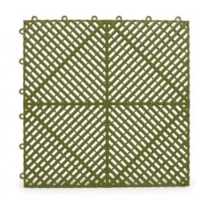 HY013-L interlocking floor tile in Brown